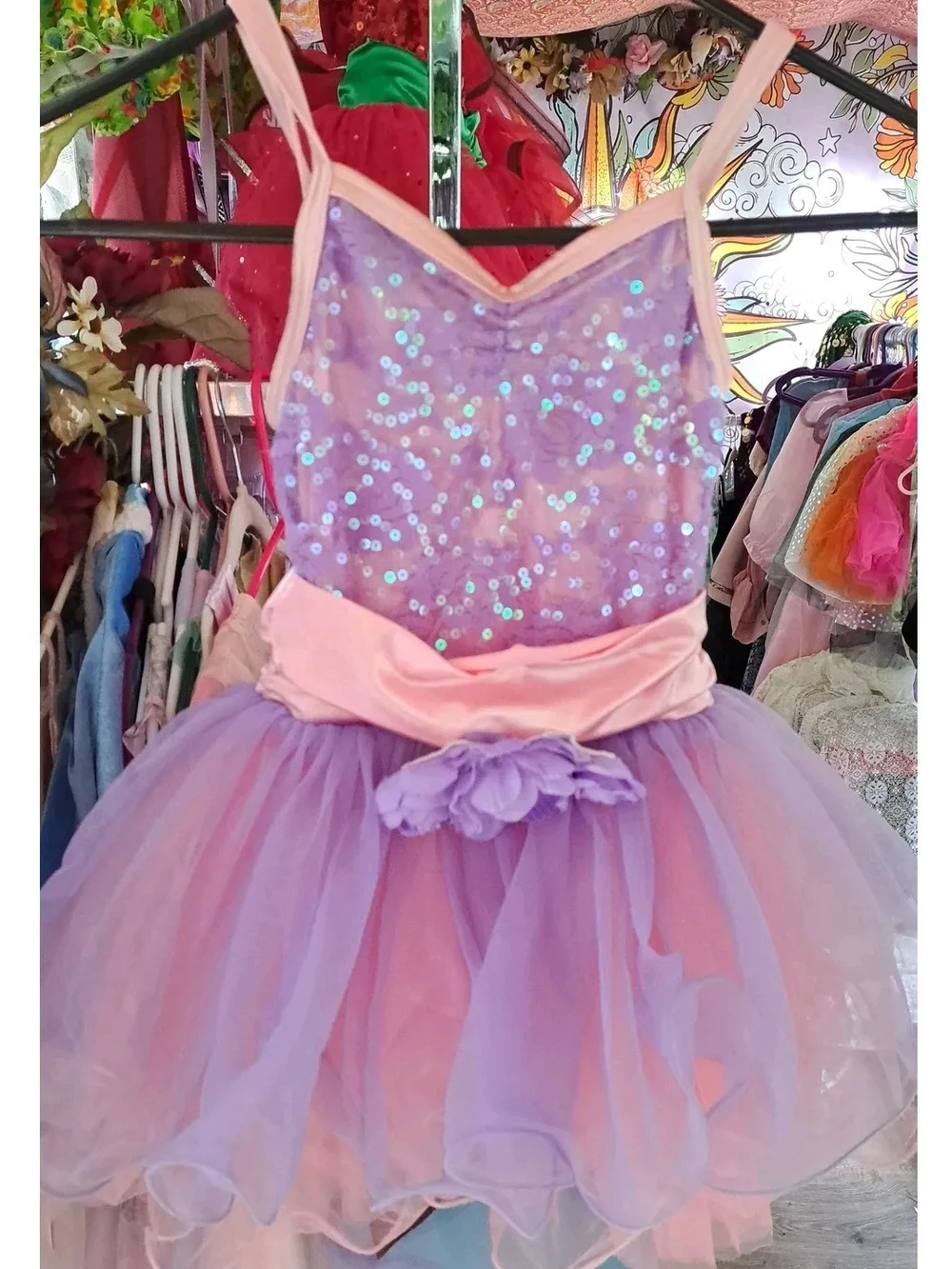 Sugarplum Stardust Sequin Tutu Fairy Dress – Child Small, Unbranded